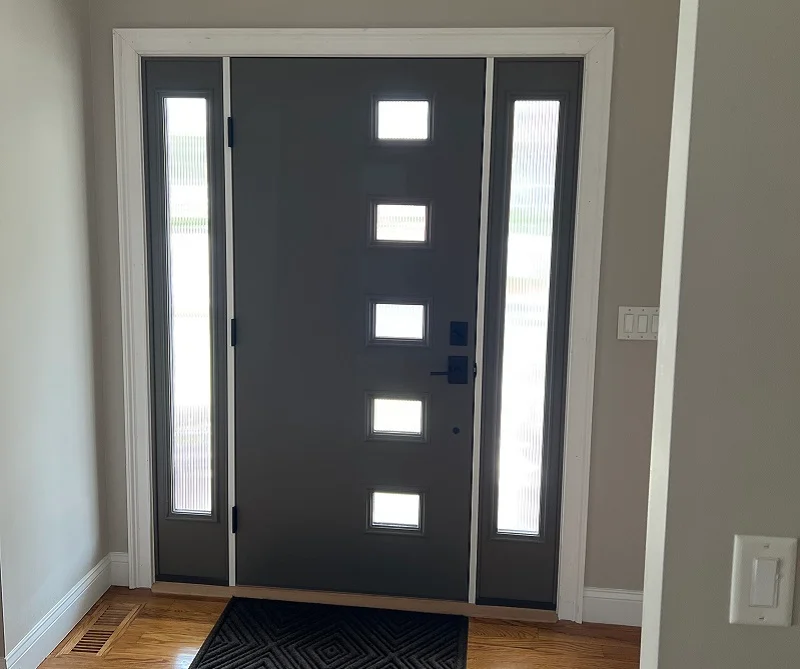 Therma Tru door installation in Stratford, CT